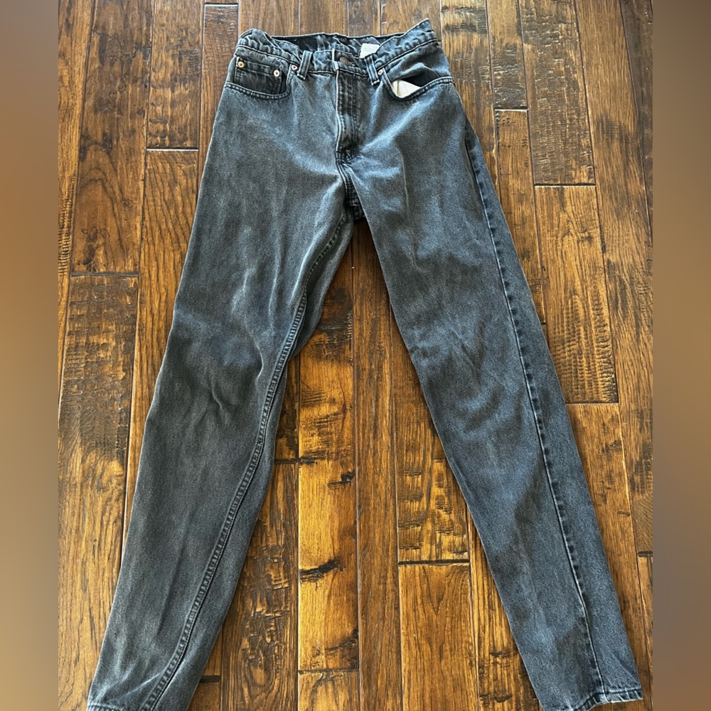 Vintage Faded Black 550 Levis Pants - 28 X 32